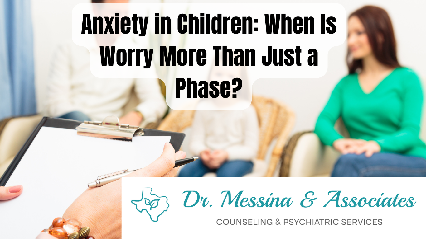 Anxiety in Children When Is Worry More Than Just a Phase