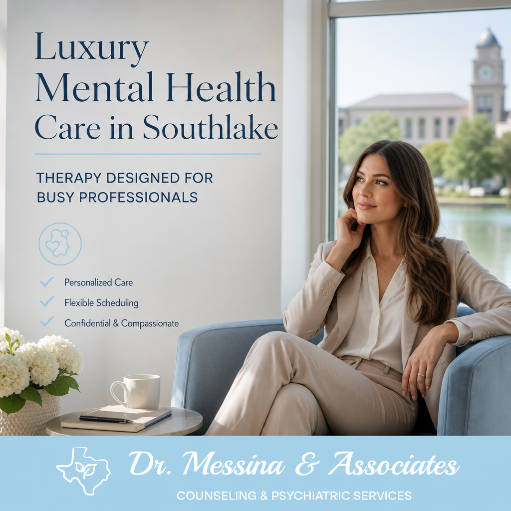Luxury Mental Health Care in Southlake: Therapy Designed for Busy Professionals