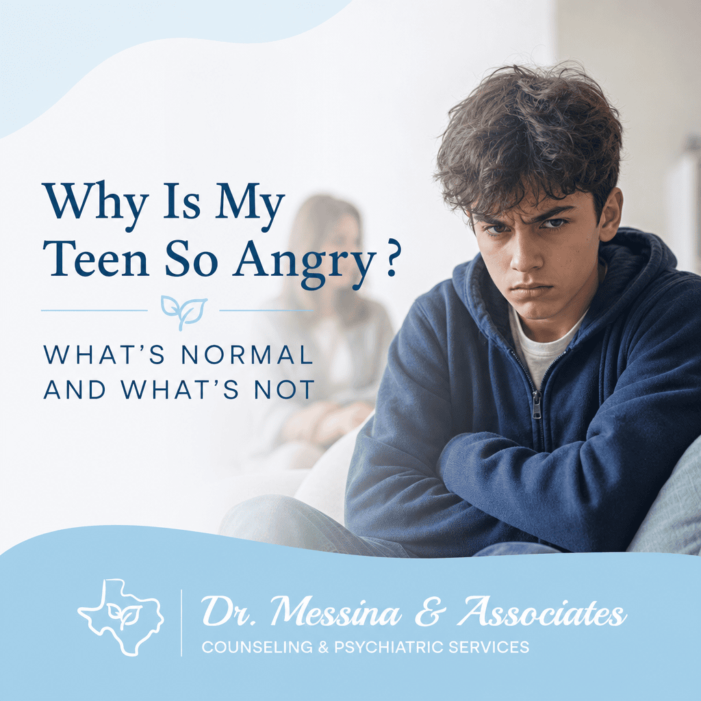 Why Is My Teen So Angry? What’s Normal and What’s Not