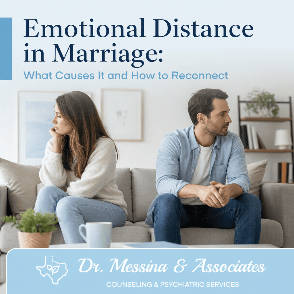 Emotional Distance in Marriage: What Causes It and How to Reconnect