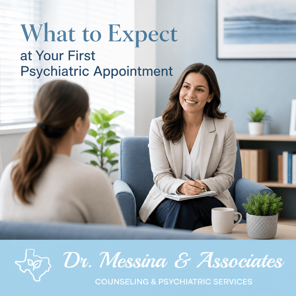 What to Expect at Your First Psychiatric Appointment
